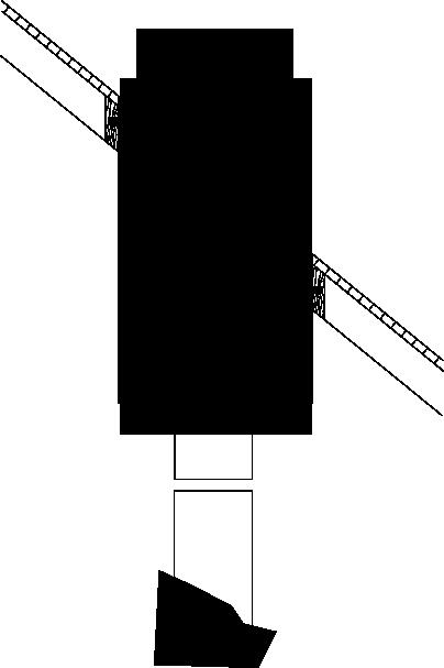 Install support bracket, draw bolt tight and attach other end of conduit to roof. 7. Chimney Connector Hook-up Connect the appliance to the chimney s single wall adaptor (See Fig.