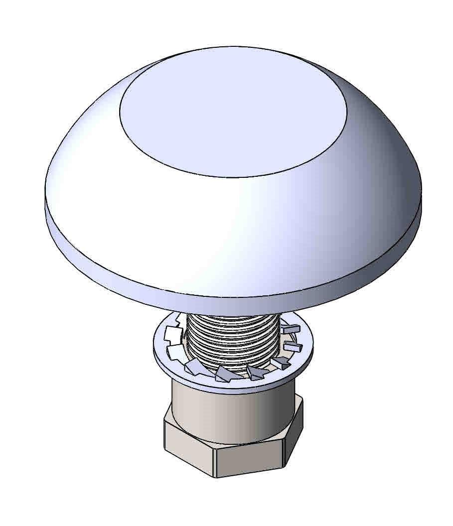 The GPS antenna can be installed directly on the deck, it withstands walking pressure: 806-960/1710-2690MHz 0 dbd 40W <2/2.2:1 1575.42MHz 26dB Supply voltage 3-5.5V <2:1 N 0.5m 0.3kg FME 0.05m 0.