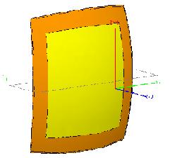 The conformal antenna can be placed on base model of any shape. In this paper three different base models are used for study.