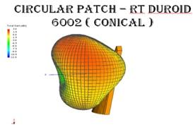 According to the inference above we can conclude that circular patch is the better when compared to rectangular patch.