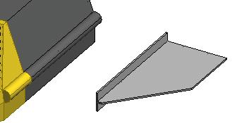 Align these surfaces Mate these surfaces Align these surfaces Assemble the two wings with flat mountings Creating a Center Axes constraint The wings with