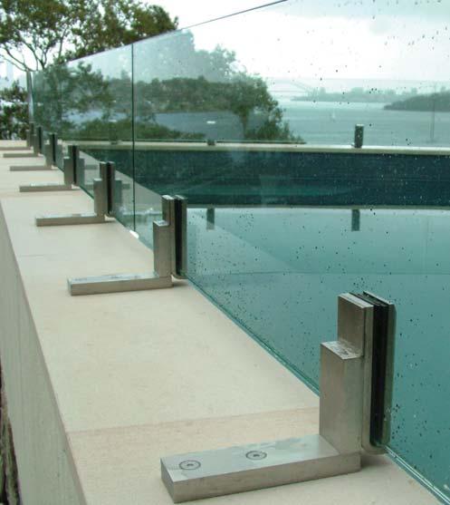 Stainless Steel Clamps The Products Häfele now introduces a range of glass panel fittings for frameless glass fencing.