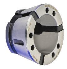 Each collet contains an annular hook and groove configuration on the rear section of its outer diameter. 2.