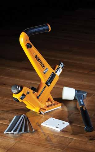 Floor Nailer Manual Flooring Nailer MFN-0 l Manual tool gives increased portability l Selectable ratchet mechanism for multiple driving l Complete with graphite mallet l Comes complete with carry