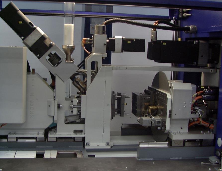 sent work was an electrical driven Battenfeld Microsystem moulding machine [7].