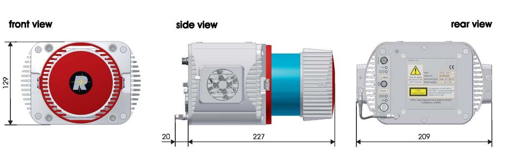 Cooling Fan Device all dimensions in mm Copyright
