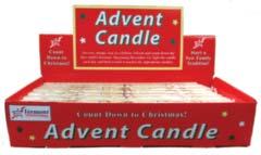 ADVENT CANDLES Advent Candle Set VC900 $2.