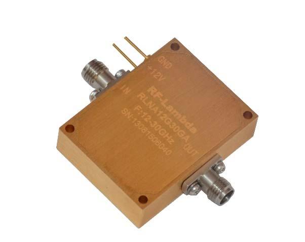 Electrical Specifications, TA = 25 C, With Vcc = 12V, 50 Ohm System Feature Gain: 36 db Noise Figure: 3.