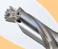 Multi-Drill Heads Front screw clamp design MultiDrill design + special coated carbide Radial serration provides steady and precise clamping Oil holes are directed at cutting lip Special treated body