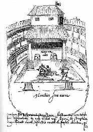SHAKESPEARE S THEATRE Before Shakespeare s time and during his childhood, troupes of actors performed wherever open space was available and audiences would gather.