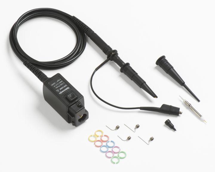Probing - Up to 1 GHz bandwidth and less than 4 pf capacitive loading provides active probe performance and superior performance over passive probes included with other mid-range oscilloscopes.