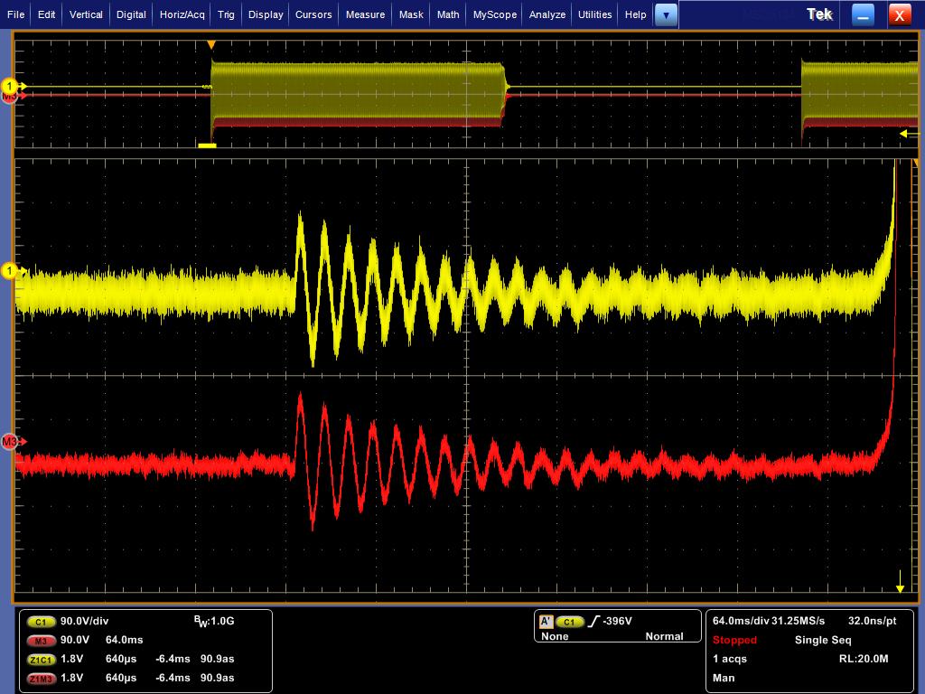Mixed Signal Oscilloscopes - MSO5000B, DPO5000B Series High vertical resolution If the measurement requirement is to capture high-amplitude signals while seeing smaller signal details the