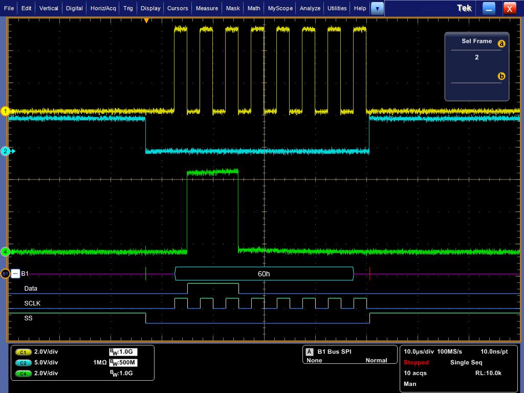 Datasheet Mixed signal design and analysis (MSO Series) The MSO5000B Series mixed-signal oscilloscopes provide 16 digital channels.