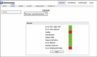 General Instructions User interface Checking and modifying parameters using the Web server The website is divided into four main tabs: Maintenance, Logs, Configure and Leave.