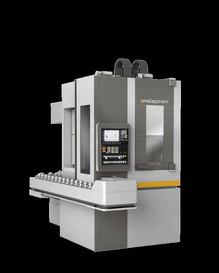 The FTC 160 is a maintenance friendly, easy to operate production machine build in a serial modular production process.