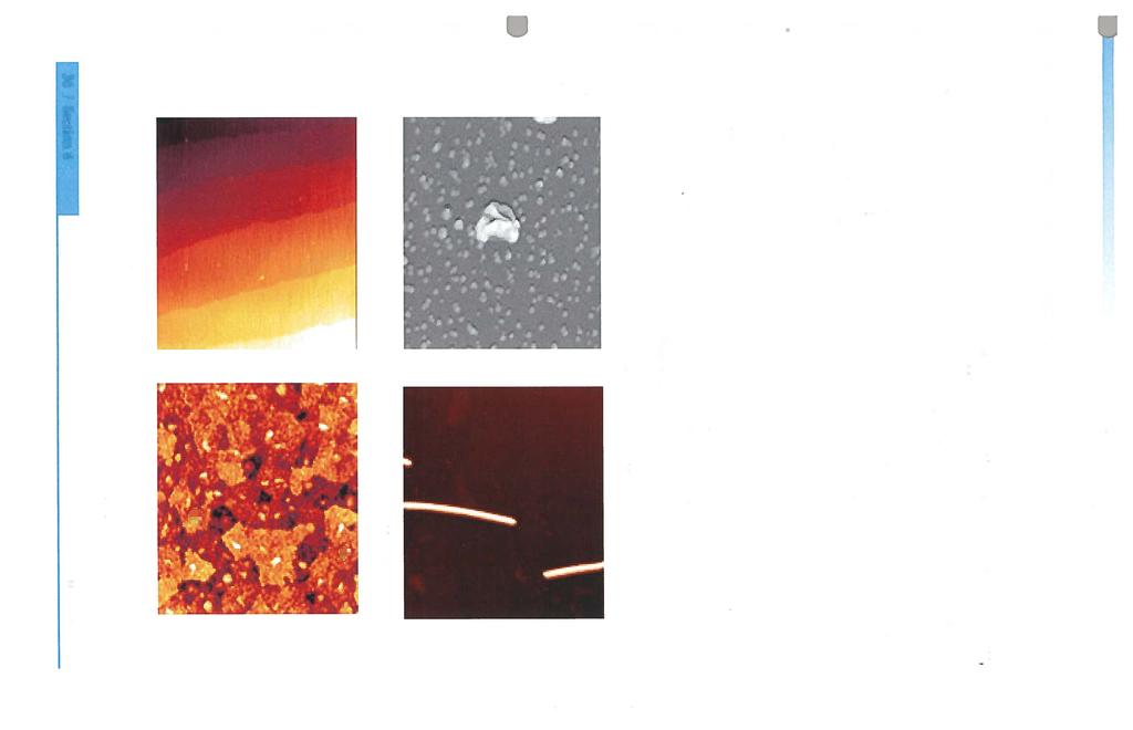 6. High Resolution maging High resolution images are measureable with the TT-AFM.