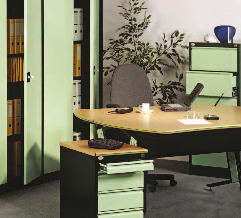 O f f i c e f u r n i t u r e JAĆWING set of office furniture New set of office furniture JAĆWING allows to have complex arrangement of rooms and office working stands.