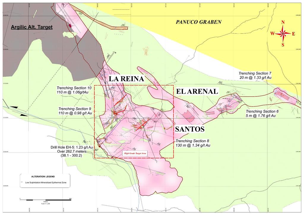 El HABAL PROJECT DRILL READY TARGET AREA A
