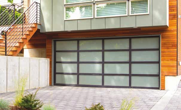 CONTEMPORARY ALUMINUM Full-View glass panels beautifully fuse indoor and outdoor spaces, enhancing your home s glass expanses and patios.