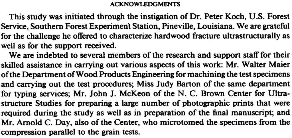 In adopting this approach, the increased probability and importance of artifact production during specimen preparation would require careful consideration as noted by Keith and Cote (1968).