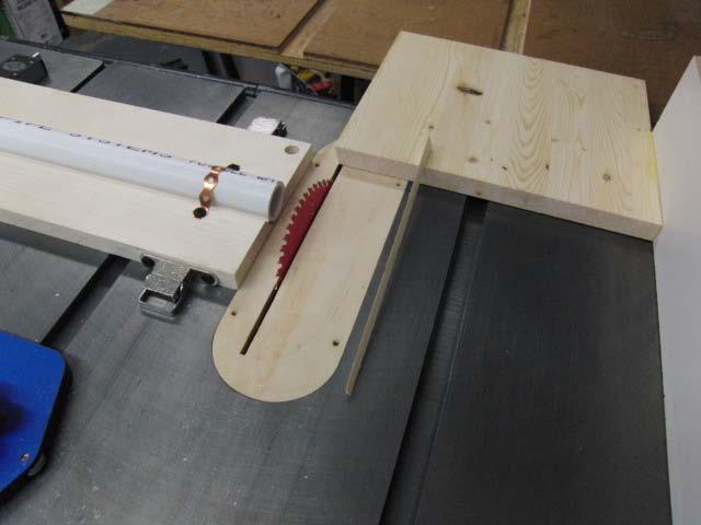 AGAIN *** VERY IMPORTANT *** Stop the table saw before you remove the cut