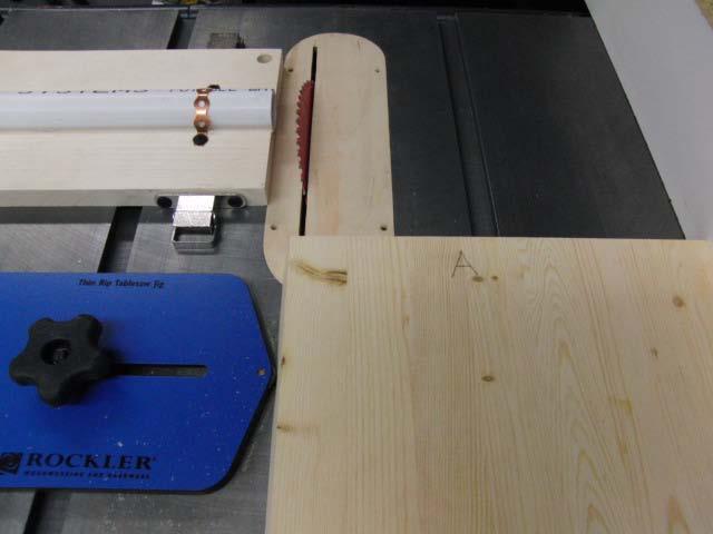 Photo 12 - now flip over the wood end-over-end (side "A").
