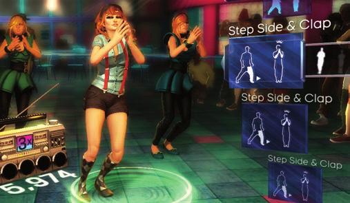 Make sure you re visible from head to toe in the helper frame so the Kinect Sensor can see all your sweet moves.