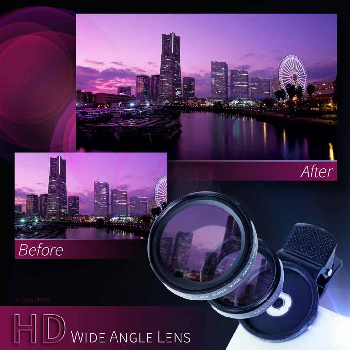 Wide Angle Lens Photography There are a wide variety of lenses available on the market. For every situation you can imagine, there is an ideal lens to capture the perfect photo.