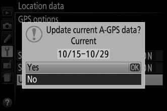 Update A-GPS File Using assisted GPS (A-GPS or agps) files reduces the time needed for the built-in location data unit to determine the current position.