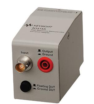 08 Keysight M9037A PXIe Embedded Controller - Data Sheet Convenient accessory for measuring both floating and grounded capacitors The N1414A High Resistance Measurement Universal Adapter shown in