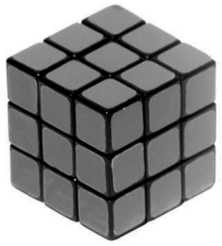 39. This cube has been formed by joining together small cubes.