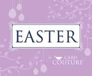 Easter Card Couture Merchandiser - Slim EA057 6 assorted cards per stand.