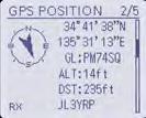 To use the near repeater search function, the position data of the repeater is required.
