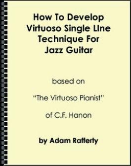 Well, jazz guitarist Adam Rafferty has completely solved these problems for you along with many others encountered by most guitarists playing today. Your Problem is Solved.