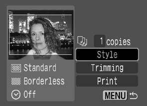 Printing by Specifying the Print Size (ID Photo Print) You can specify the print size and print portion of an image or a whole image as an ID photo*.