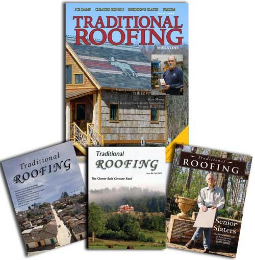 Our magazine, Traditional Roofing, may provide an opportunity to re-introduce the American roofing community