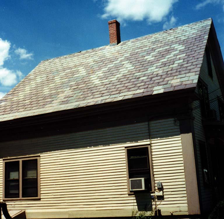 Many older homes still have their original slate