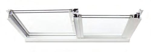 Alumium Optios: 185 Series Sigle Hug Widow 188 Series Slider Widow 2 mai frame with side loaded sash 1/2 frot Florida Flage with easily accessible pre puched istallatio holes - ail fi versio