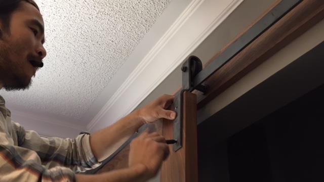 Install outer hangers for