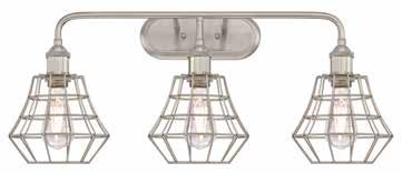 Angled Bell Cage Shades Height: 12.20" Width: 28.