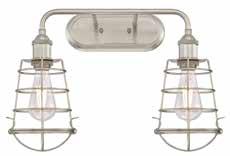 75" (E26) Base Lamp, 63235 with Cage Shade Height: 62.