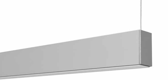 Dos direct & indirect Dos linear fixtures feature direct (downlight) and indirect (uplight) apertures.