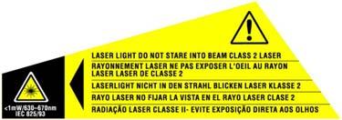 The laser is not coaxial with the infrared channel, thus the laser dot is offset from the center of the thermal image (the