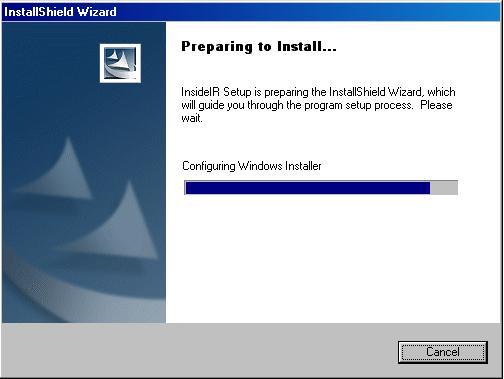 Installing the Software Before installing the software, make sure you have the version of Internet Explorer 5.