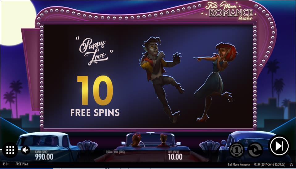 5.2Free Spins The action button shows the