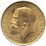 1793 G George V, Gold Sovereign, 1924 SA, Pretoria mint (South Africa), bare head left, B.M.