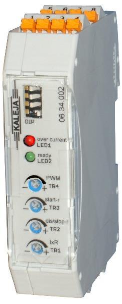 detection - dynamic brake picture similar To snap onto the DIN rail EN 50022 Unit width: 22,5 mm Type M3-2QB-5-12 Article number 06.34.