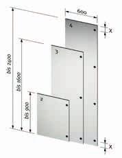 Excessive differences in temperature or relative humidity at the front and reverse sides of a door panel can cause the compact laminate to warp.