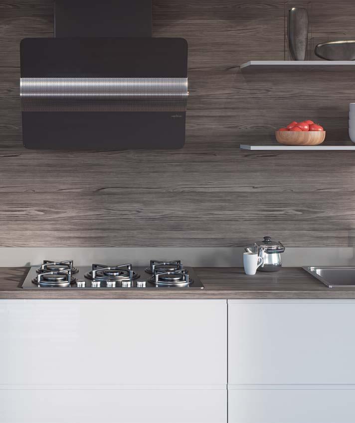 Graphite Fleetwood H3452 ST36 With its deeply brushed surface you can create the look of sand-blasted timber.