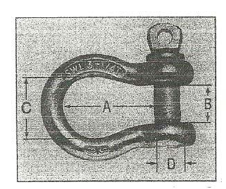 .12 and 18 Galvanized Eye Nuts 1/2, 5/8, 3/4, 1 Galvanized Proof Coil Chain (Domestic and Foreign) 3/8, 1/2, 5/8, 3/4 Galvanized Shackles (Domestic and